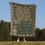 Jane Austen Pride & Prejudice Blanket, Woven Reading Blanket for Bibliophile Bookworms Book Lover, English Teacher Professor Librarian Gift