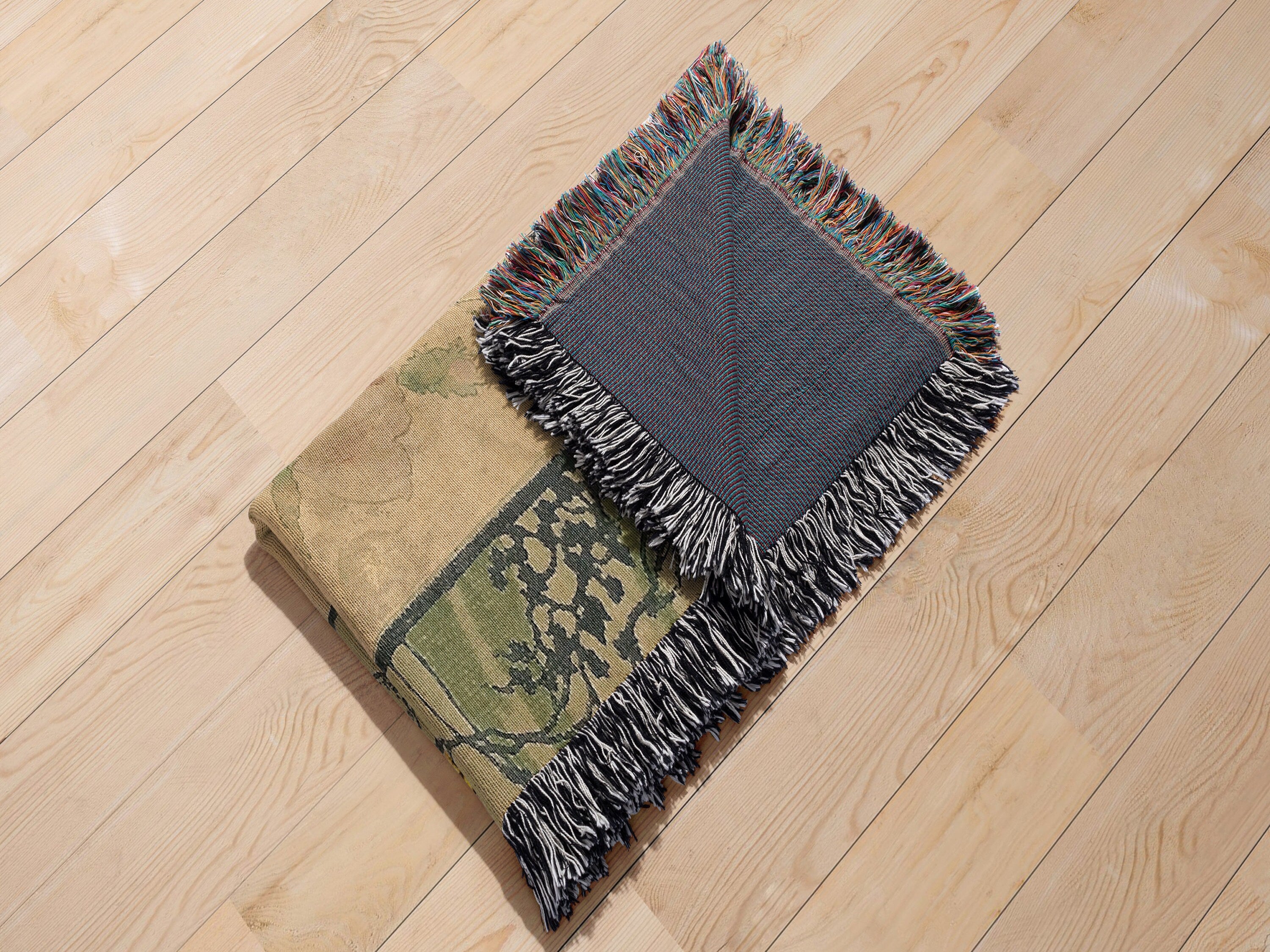 Literary Classics Woven Throw Blanket - Jane Eyre, Little Women, Pride & Prejudice - Book Lover Gift