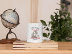 Childless Dog Lady Banned Book Reader 11 oz 15 oz Mug Election 2024, Stop Project 2025, Feminist Womens Rights Read Banned Books Coffee Cup
