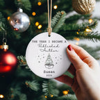 Personalized Published Author Ornament 2025 Ceramic, Custom Keepsake for New Authors with Name & Year, Gift for New Author