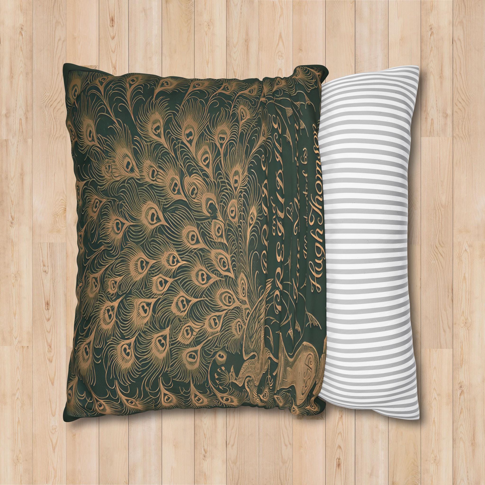 Pride and Prejudice Pillowcase Book Cover, Jane Austen Pillow Case Faux Suede Sham, Jane Austen Book Lover Gift