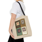 Anne of Green Gables L.M. Montgomery Book Merch Tote Bag With Vintage Book Covers, Anne of Avonlea Sturdy Library Bag, Literary Tote Bag