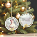 Jane Austen Gifts Book Ceramic Ornament, Pride and Prejudice Ornament, Book Club Ornament, Jane Austen Quote Bookish Present