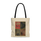 Pride and Prejudice Tote Bag, Jane Austen Classic Pride and Prejudice Book Covers Bag, Dark Academia Book Tote Bag, Book Merch, Book Purse