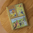 The Wonderful Wizard of Oz Hardcover Notebook Featuring Classic Oz Book Covers, Retro Dorothy and Glinda Oz Journal Present for Teen