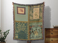 Literary Classics Woven Throw Blanket - Jane Eyre, Little Women, Pride & Prejudice - Book Lover Gift