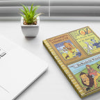 The Wonderful Wizard of Oz Hardcover Notebook Featuring Classic Oz Book Covers, Retro Dorothy and Glinda Oz Journal Present for Teen