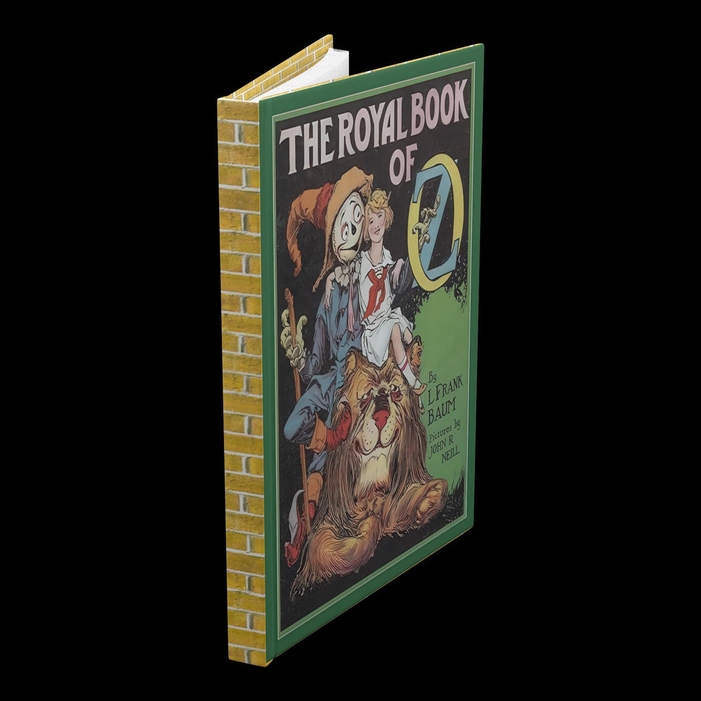 The Wonderful Wizard of Oz Hardcover Notebook Featuring Classic Oz Book Covers, Retro Dorothy Scarecrow Lion Oz Journal