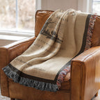 Wuthering Heights Woven Blanket,Dark Academia Literary Girl Tapestry,Bronte Book Cover Gift, Chateaucore Moody Decor, Gothic Bookish Blanket
