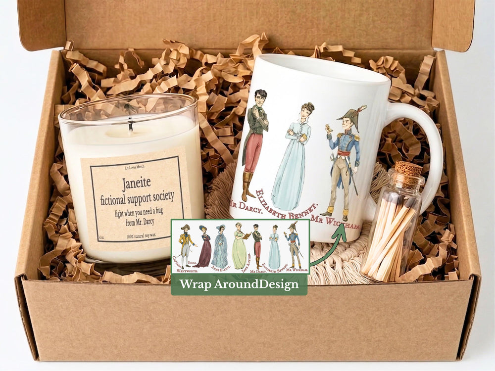 Jane Austen Gift Set, Best Friend Encouragement Box