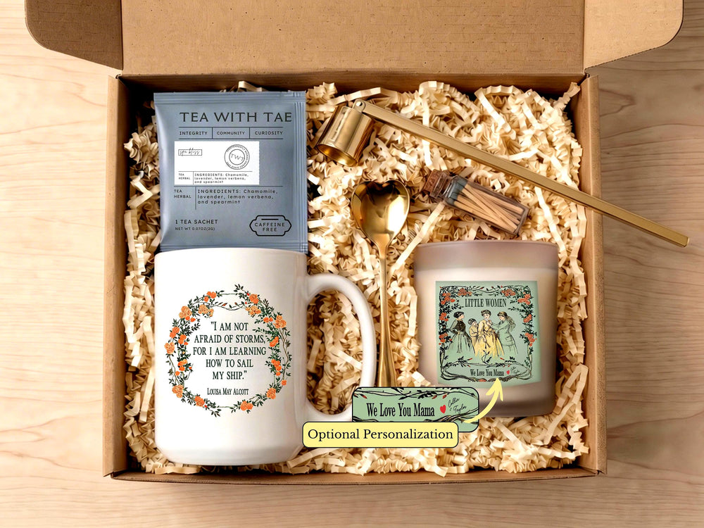 Little Women Mother's Day Gift Set, Bookish Mom Present